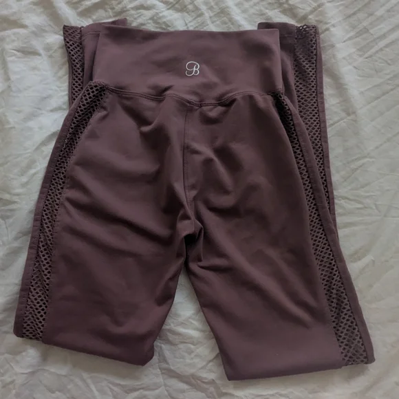 Bombshell Sportswear Mauve Mohawk  Leggings, Size Medium Euc - Picture 4 of 9